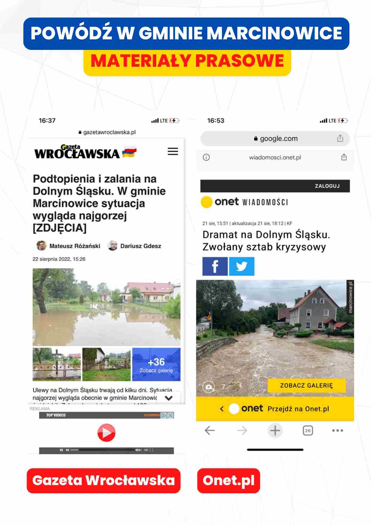 Materiał prasowy: Gazeta Wrocławska i Onet